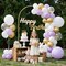 Gold Wedding Arch Backdrop Stand Easy Assembly for Birthday and Ceremony